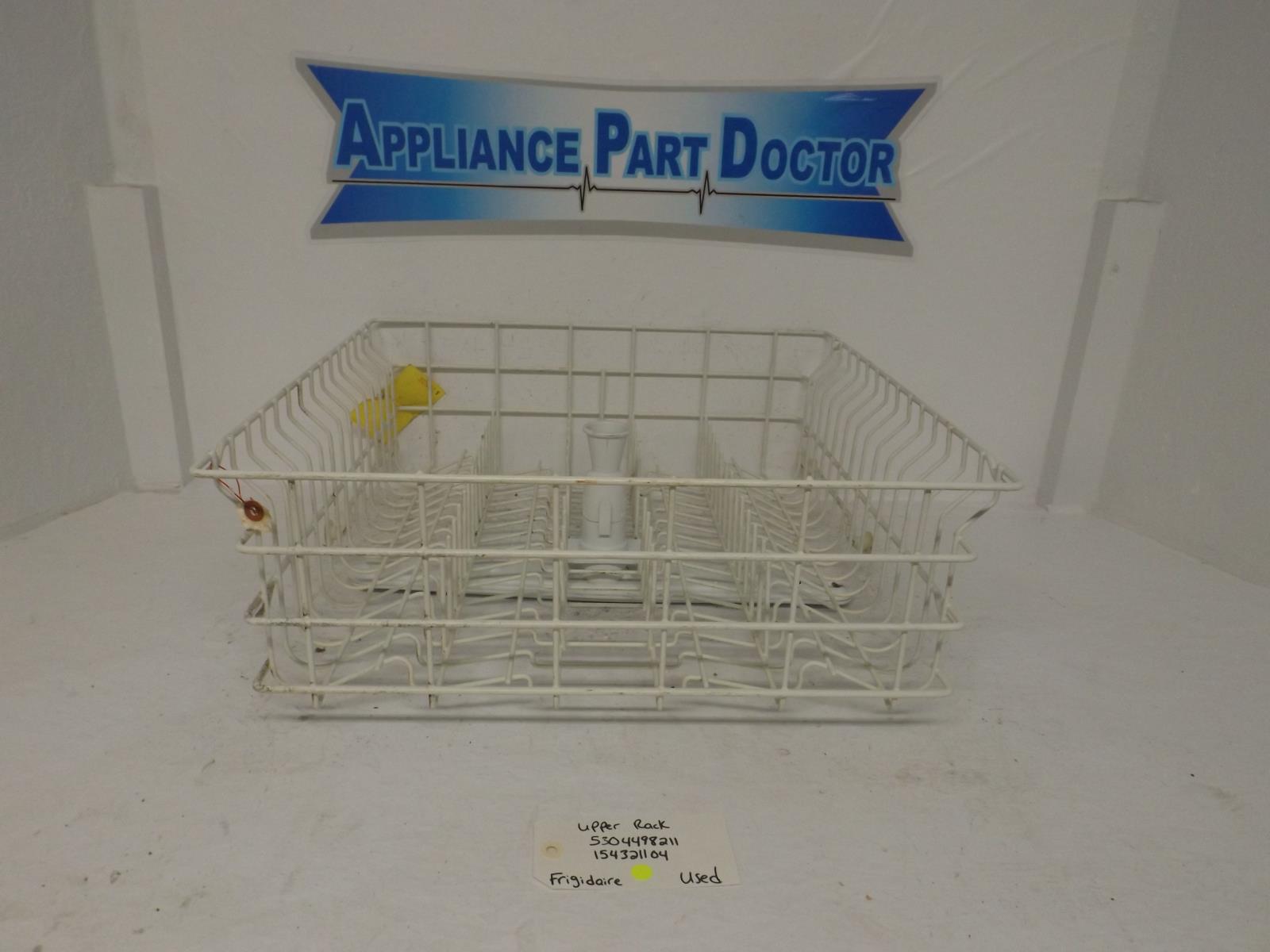 Frigidaire Dishwasher 5304498211 154321104 Upper Rack Used Frigidaire Dishwasher 5304498211 154321104 Upper Rack Used